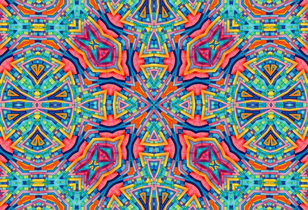 Tasarım için parlak renkli soyut desenli arkaplan