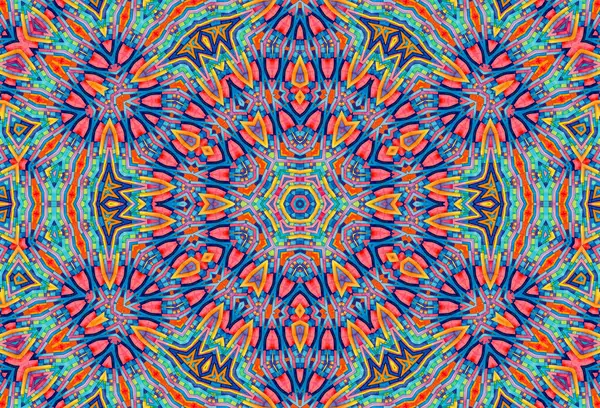 Tasarım için parlak renkli desenli soyut arkaplan