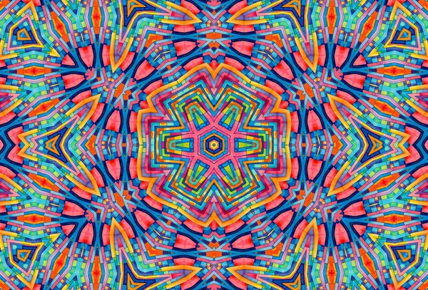 Tasarım için parlak renkli desenli soyut arkaplan