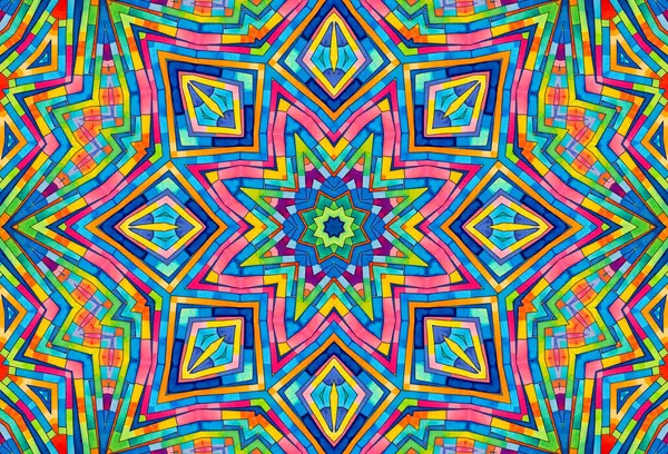 Tasarım için parlak renkli desenli soyut arkaplan