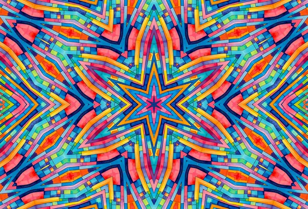 Tasarım için parlak renkli soyut desenli arkaplan