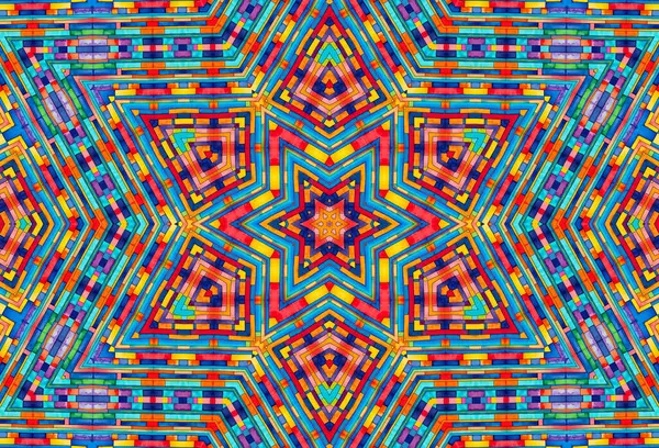 Tasarım için parlak renkli soyut desenli arkaplan