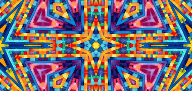 Tasarım için parlak soyut desen