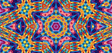 Tasarım için parlak soyut desen