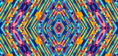 Tasarım için parlak soyut desen