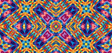 Tasarım için parlak soyut desen