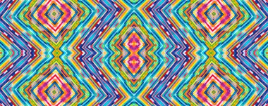 Parlak renkli çizgili arkaplan, tasarım için soyut desen