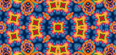 Tasarım için parlak çokrenkli arkaplan, renkli soyut kaleydoskopik desen