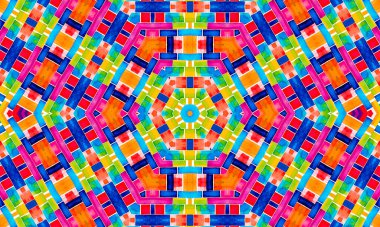 Tasarım için parlak renkli soyut desenli arkaplan