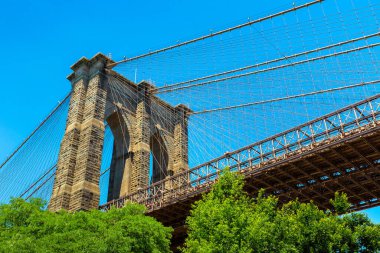 New York 'taki Brooklyn Köprüsü, New York, ABD