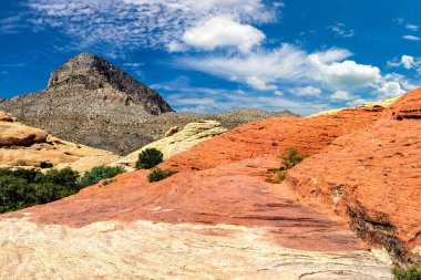 Las Vegas, Nevada yakınlarındaki Red Rock Kanyonu Ulusal Koruma Alanı, ABD