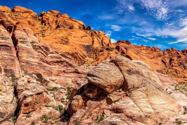 Las Vegas, Nevada yakınlarındaki Red Rock Kanyonu Ulusal Koruma Alanı, ABD