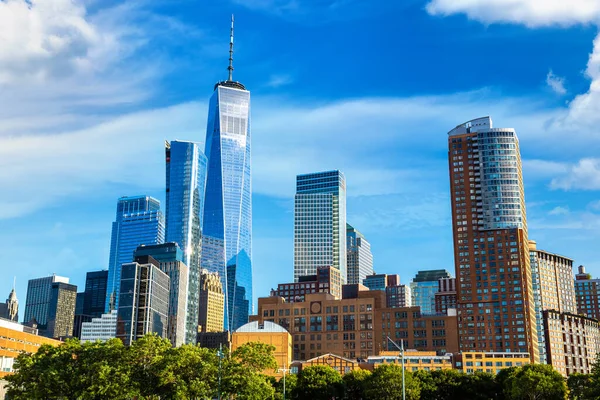 Vue Panoramique Centre Ville Manhattan New York États Unis — Photo
