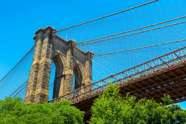 Brooklyn Bridge New York City Usa — Stockfoto