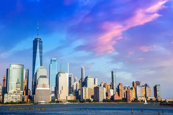 Blick Auf Das Manhattan Stadtbild New York City Usa — Stockfoto
