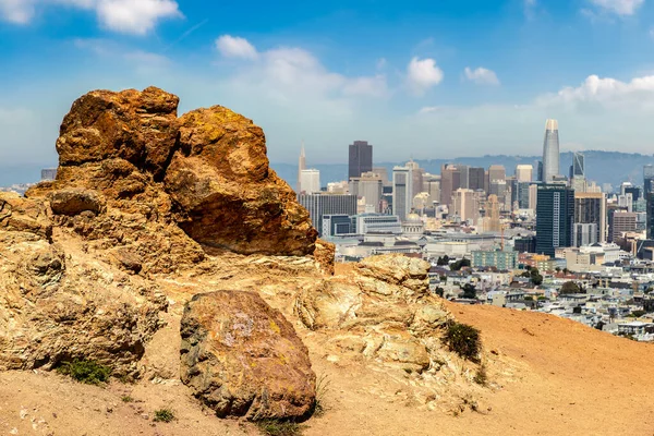 Utsikt Från Toppen Corona Heights Park San Francisco Kalifornien Usa — Stockfoto