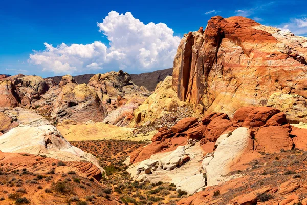 Valley Fire State Park Sunny Day Nevada Usa — Stock Photo, Image