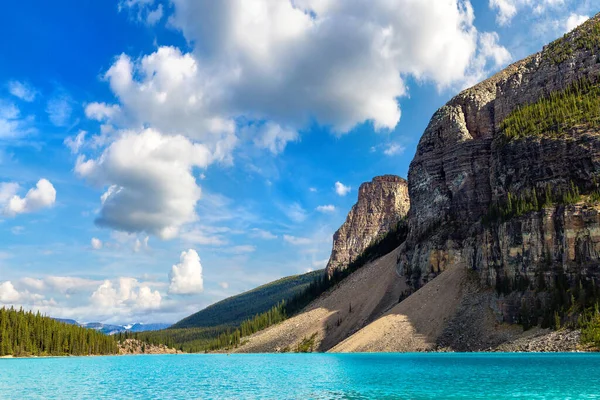 加拿大班夫国家公园莫兰湖 — 图库照片