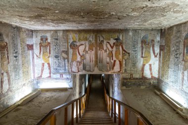 Tomb of pharaohs Tausert and Setnakht in Valley of the Kings, Luxor, Egypt
