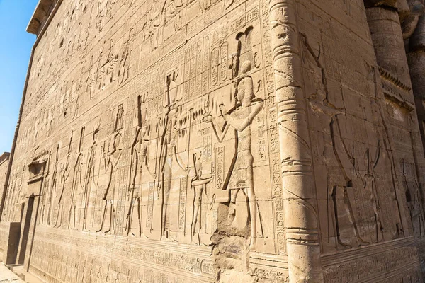 Dendera Temple Sunny Day Luxor Egypt — Stock Photo, Image