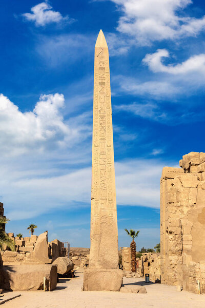 Karnak temple in a sunny day, Luxor, Egypt