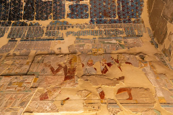 Drottning Hatshepsut Tempel Kungarnas Dal Egypten — Stockfoto