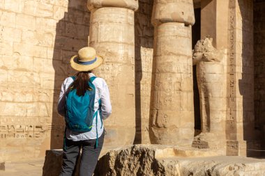 Luxor 'daki Medinet Habu tapınağı, Kral Vadisi, Mısır