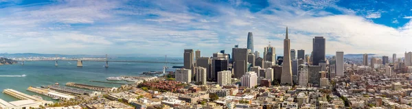 サンフランシスコ カリフォルニア アメリカ合衆国のパノラマ — ストック写真