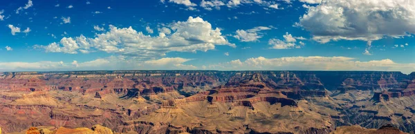 Panorama Wielkiego Kanionu Słoneczny Dzień Arizona Usa — Zdjęcie stockowe