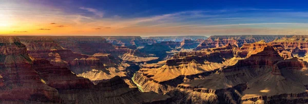Panorama Grand Canyon National Park Pima Point Arizona Eua — Fotografia de Stock