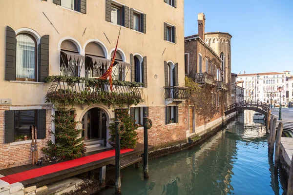 Kanal Venedig Einem Schönen Sommertag Italien Juni — Stockfoto