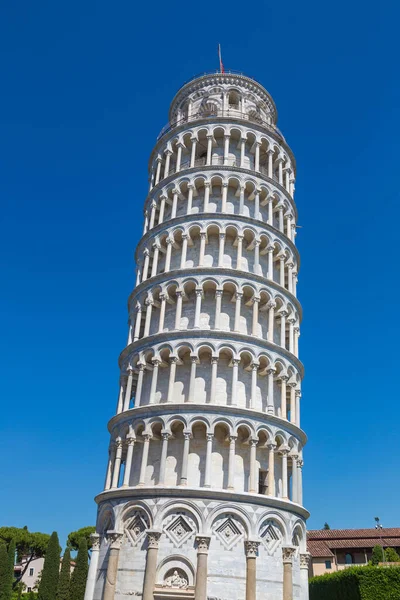Torre Inclinada Pisa Itália Belo Dia Verão — Fotografia de Stock