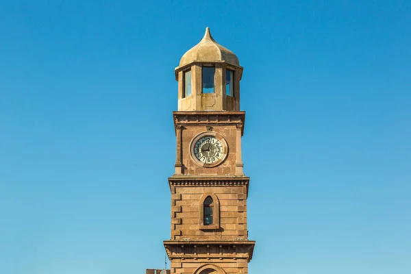 Zabytkowej Wieży Zegar Çanakkale Piękny Letni Dzień Turcja — Zdjęcie stockowe