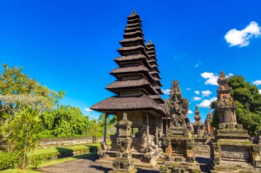 Taman Ayun Tapınağı Bali, Endonezya güneşli bir günde