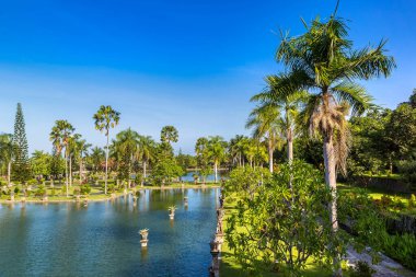 Karangasem Taman Ujung, Bali Su Sarayı, Endonezya güneşli bir günde