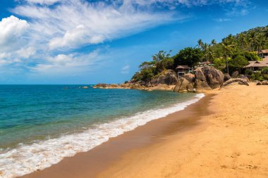Samui adasındaki Coral Cove Sahili, Tayland