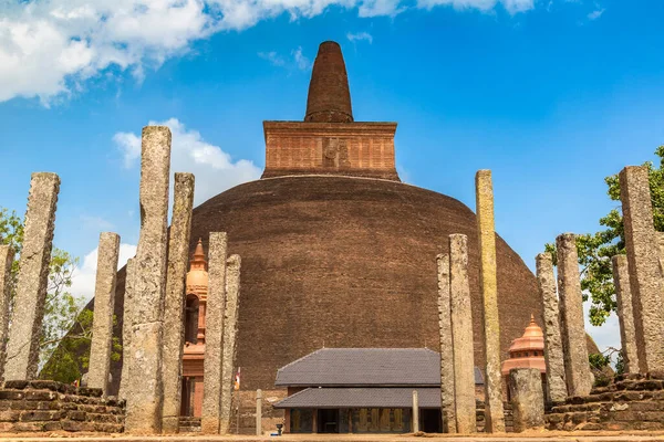 Abhayagiri Stupa Sri Lanka Dia Verão — Fotografia de Stock