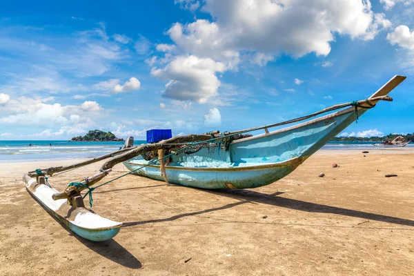 Bateau Pêche Sri Lanka Dans Une Journée Été — Photo