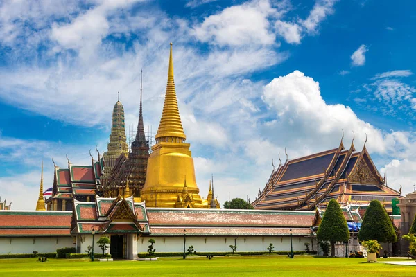 Grand Palace Wat Phra Kaew Chrám Smaragdového Buddhy Bangkoku Letním — Stock fotografie