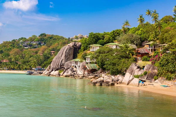 Taa Toh Pantai Tropis Koh Tao Pulau Thailand — Stok Foto