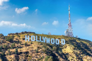 LOS ANGELES, HOLYWOOD, ABD - 29 Mart 2020 Los Angeles, Kaliforniya, ABD