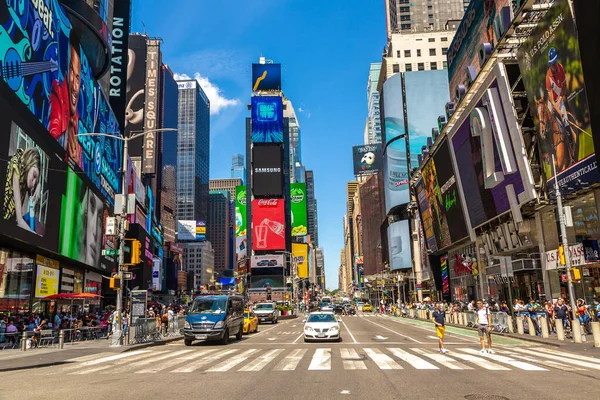 New York City Usa March 2020 Times Square Είναι Ένα — Φωτογραφία Αρχείου
