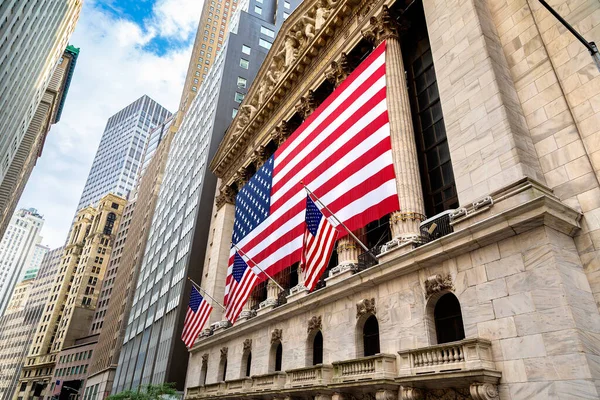 New York City Usa March 2020 New York Stock Exchange — стокове фото