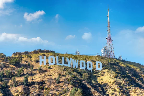 Лос Анджелес Голливуд Сша Марта 2020 Голливудский Знак Лос Анджелесе — стоковое фото