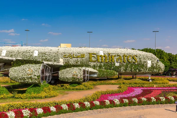 Dubai United Arab Emirates Června 2020 Emirates Airbus A380 Květin — Stock fotografie