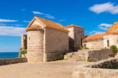Bir güzel yaz günü, Karadağ, Budva'nın tarihi kent Kalesi
