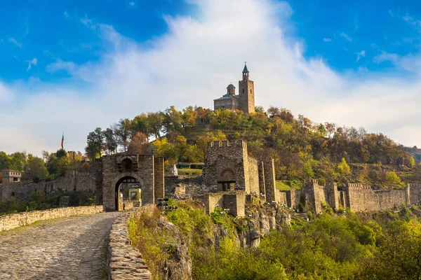 Tsarevets Fortress Veliko Tarnovo Beautiful Summer Day Bulgaria — Stock Photo, Image