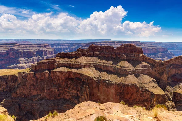 Grand Canyon West Rim Solig Dag Usa — Stockfoto