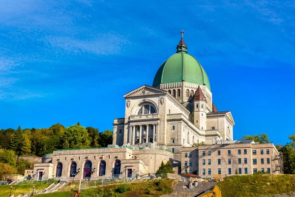 Saint Joseph Oratory Montreal Een Zonnige Dag Quebec Canada — Stockfoto