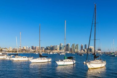 San Diego Körfezi marina bölgesi, California, ABD